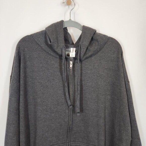 Tultex‎ 331 Classic Zip in Charcoal Heather Size XXL - Picture 3 of 6